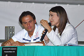 Don Marco e Claudia Koll